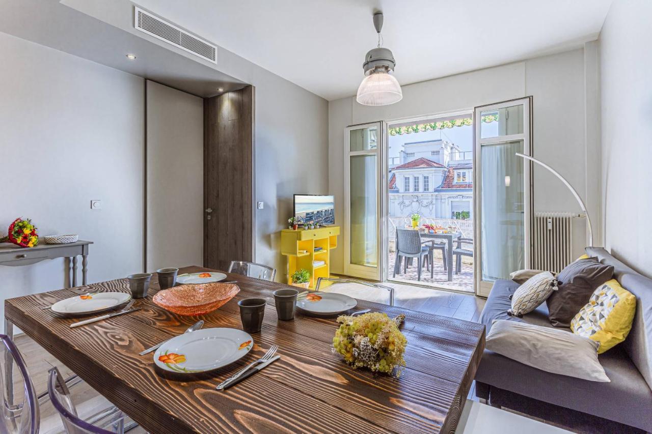 Fleurs 22 - City Center - Modern W Terrace Niza Exterior foto